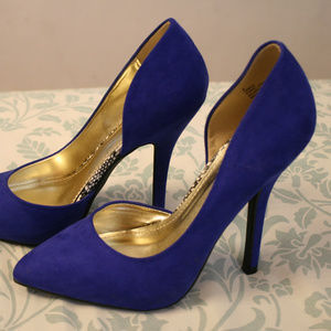 Royal Blue Heels